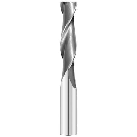 2-Flute - 30° Helix - 3215 GP End Mills, RH Spiral, Square, Extra-Long, 3/8